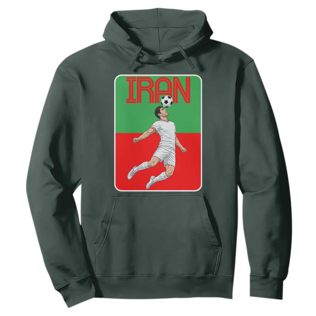 Iran Soccer Lover Hoodie Proud Persian Roots Gift