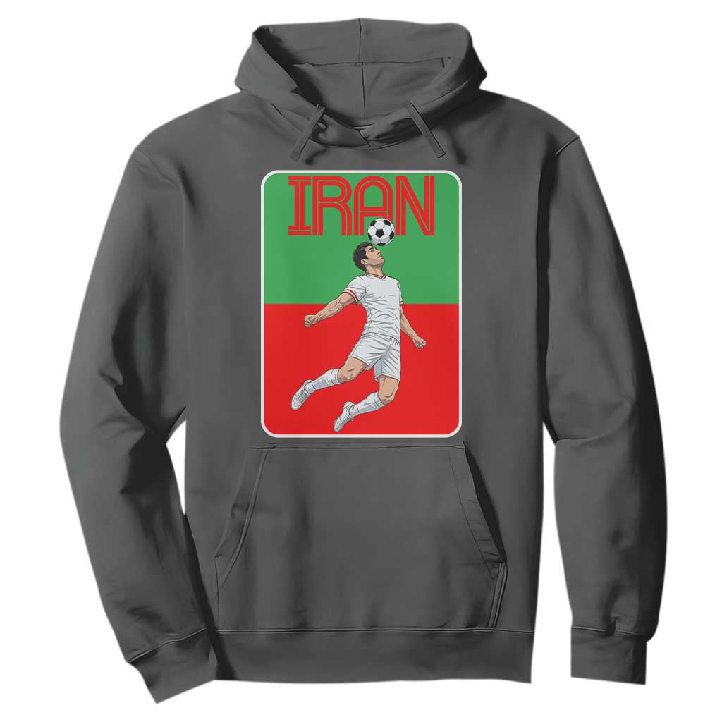 Iran Soccer Lover Hoodie Proud Persian Roots Gift
