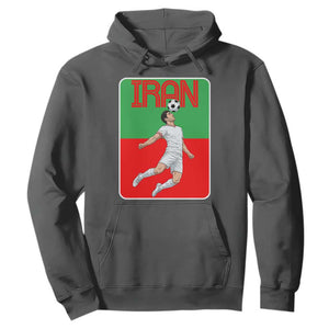Iran Soccer Lover Hoodie Proud Persian Roots Gift