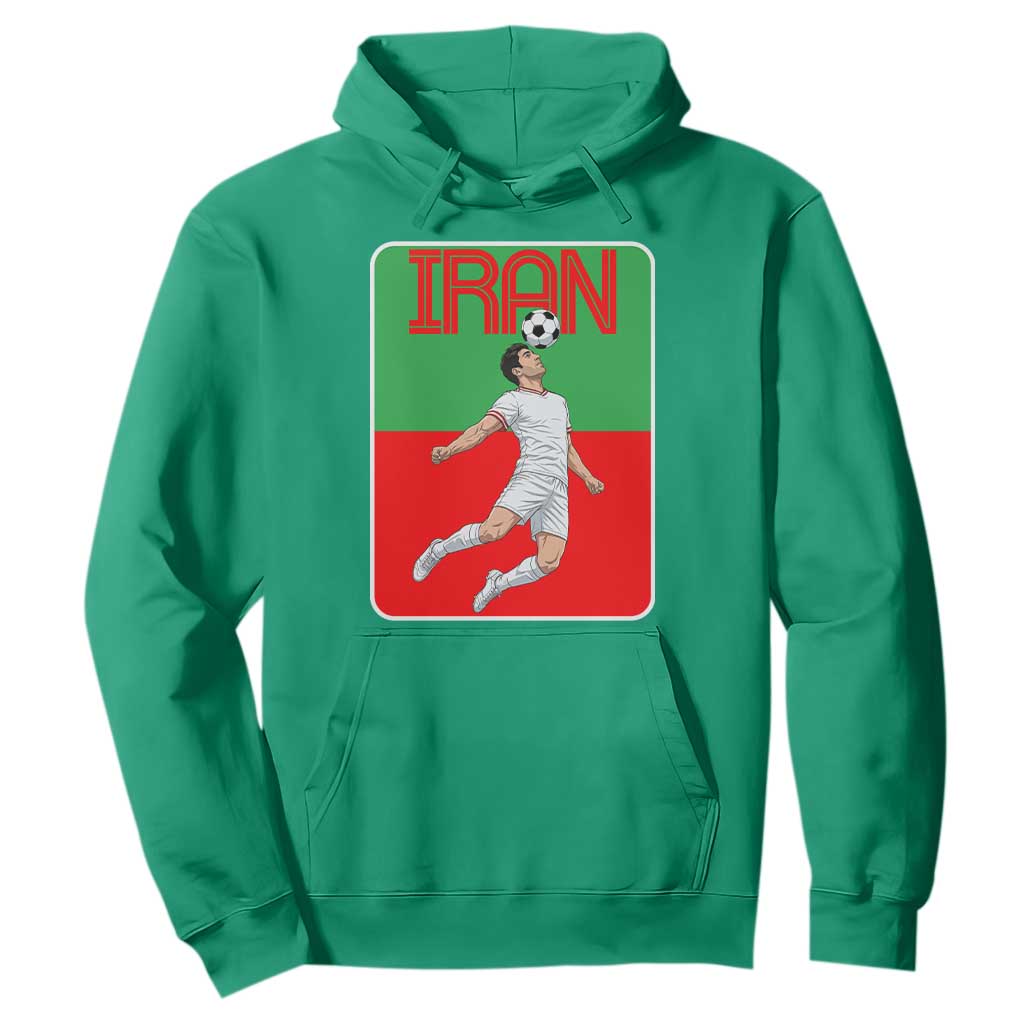 Iran Soccer Lover Hoodie Proud Persian Roots Gift