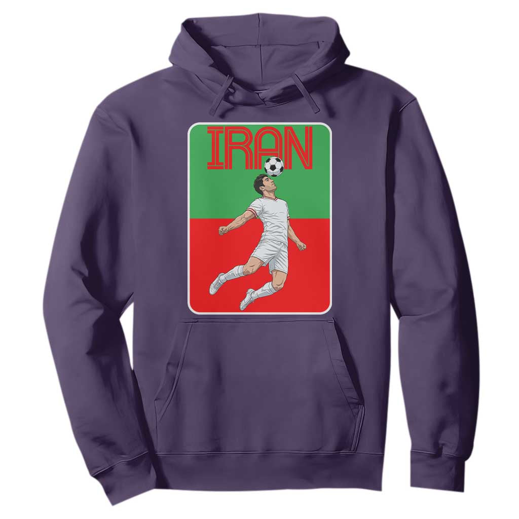 Iran Soccer Lover Hoodie Proud Persian Roots Gift