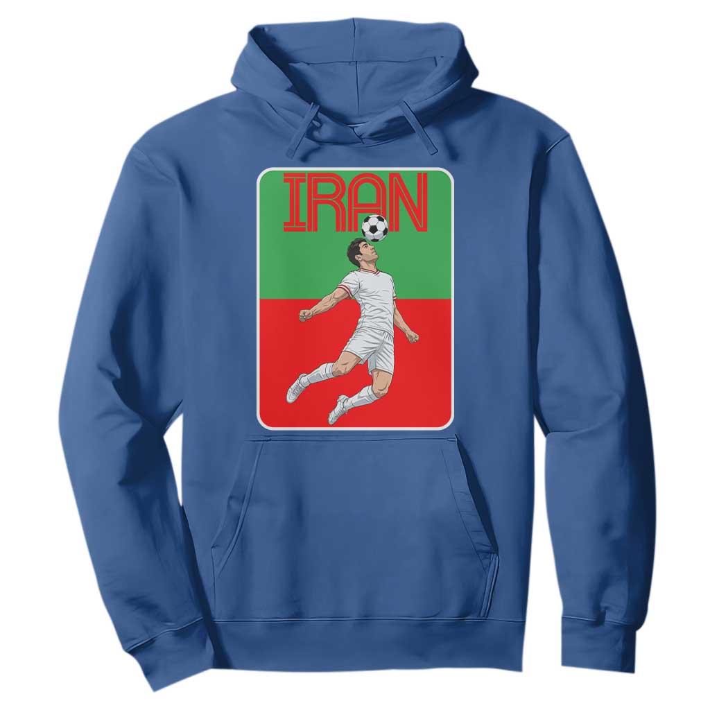 Iran Soccer Lover Hoodie Proud Persian Roots Gift
