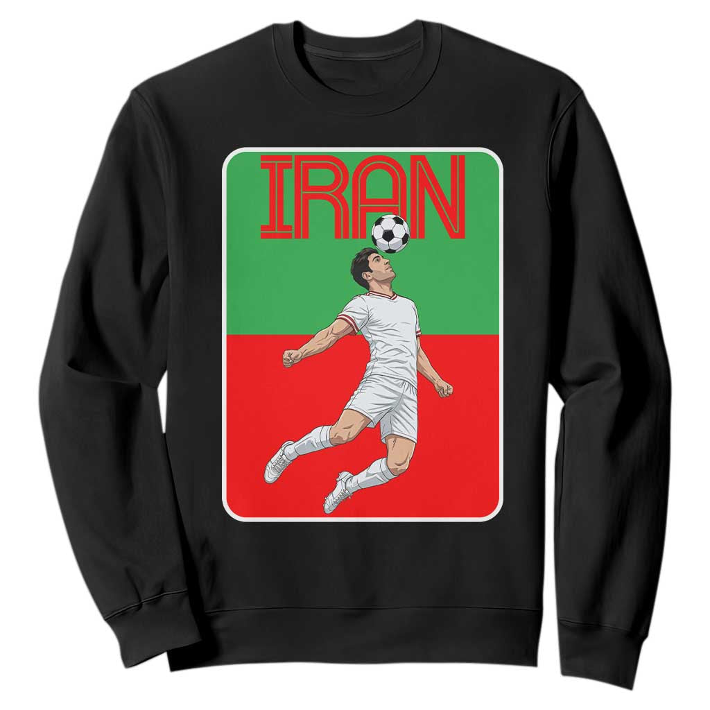 Iran Soccer Lover Sweatshirt Proud Persian Roots Gift