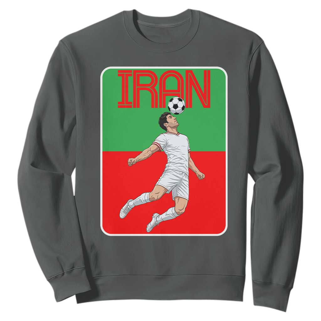 Iran Soccer Lover Sweatshirt Proud Persian Roots Gift