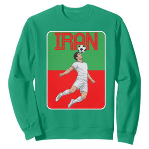 Iran Soccer Lover Sweatshirt Proud Persian Roots Gift