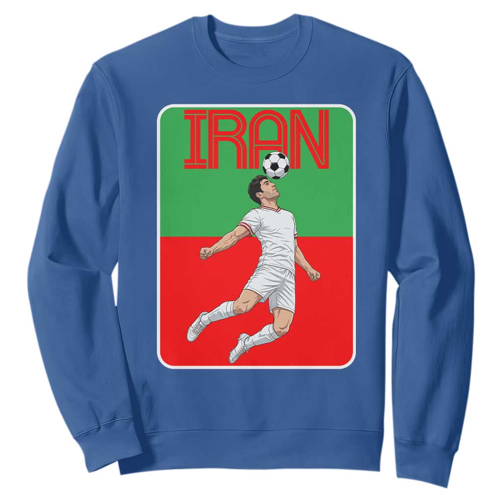Iran Soccer Lover Sweatshirt Proud Persian Roots Gift