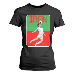 Iran Soccer Lover T Shirt For Women Proud Persian Roots Gift