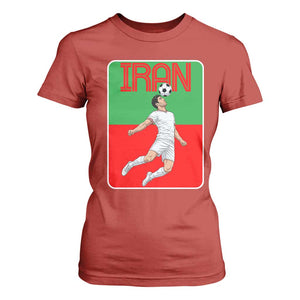 Iran Soccer Lover T Shirt For Women Proud Persian Roots Gift