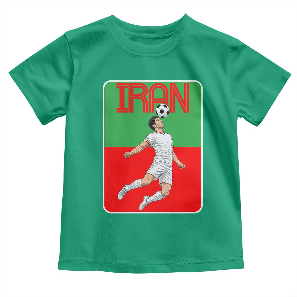 Iran Soccer Lover Toddler T Shirt Proud Persian Roots Gift