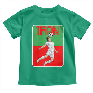 Iran Soccer Lover Toddler T Shirt Proud Persian Roots Gift