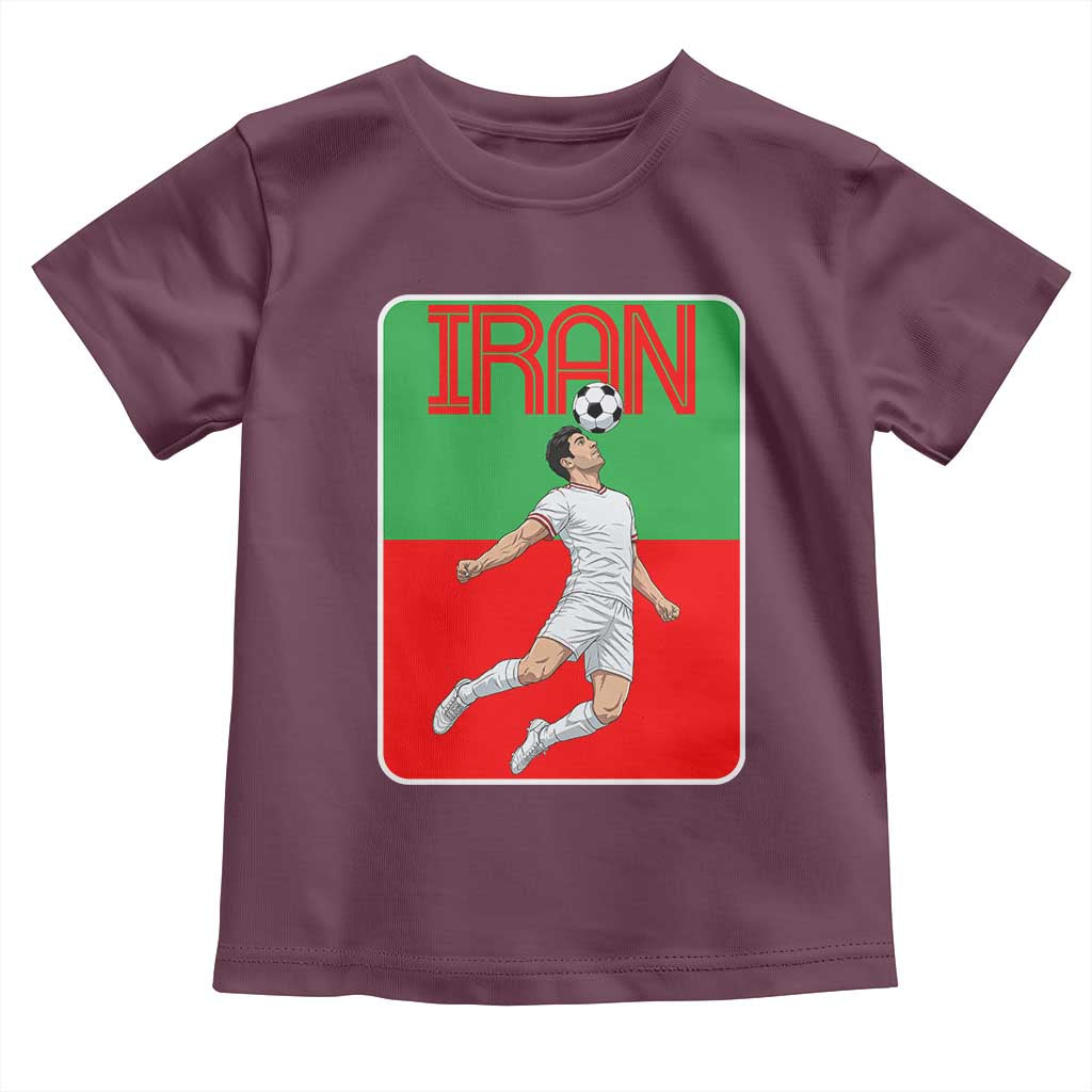 Iran Soccer Lover Toddler T Shirt Proud Persian Roots Gift