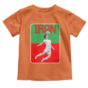 Iran Soccer Lover Toddler T Shirt Proud Persian Roots Gift