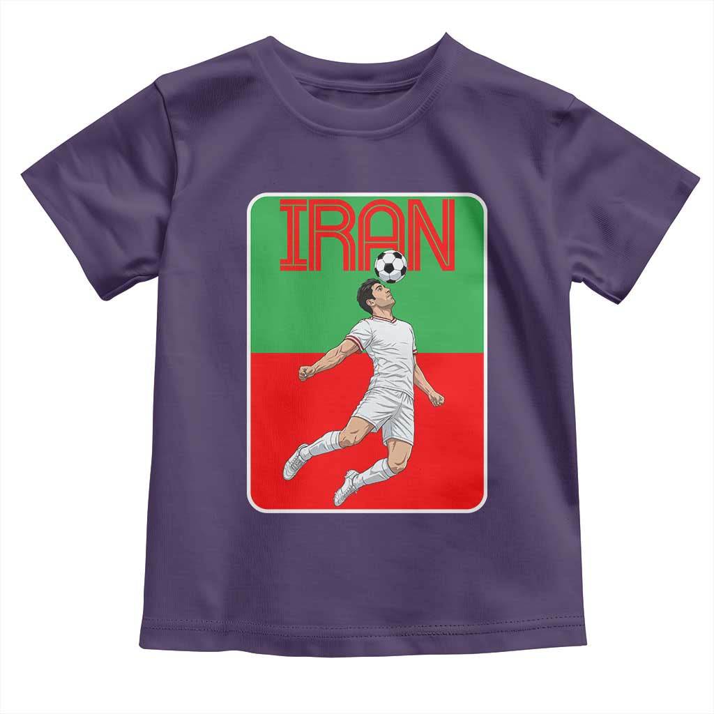 Iran Soccer Lover Toddler T Shirt Proud Persian Roots Gift