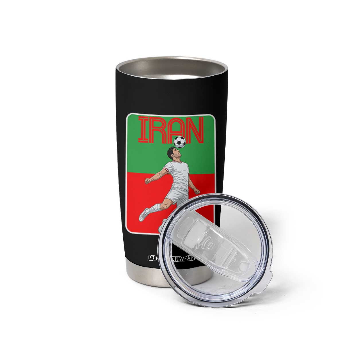 Iran Soccer Lover Tumbler Cup Proud Persian Roots Gift