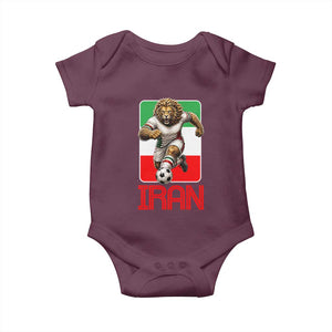 Persian Lions Soccer Fan Baby Onesie Proud Iranian Heritage Gift