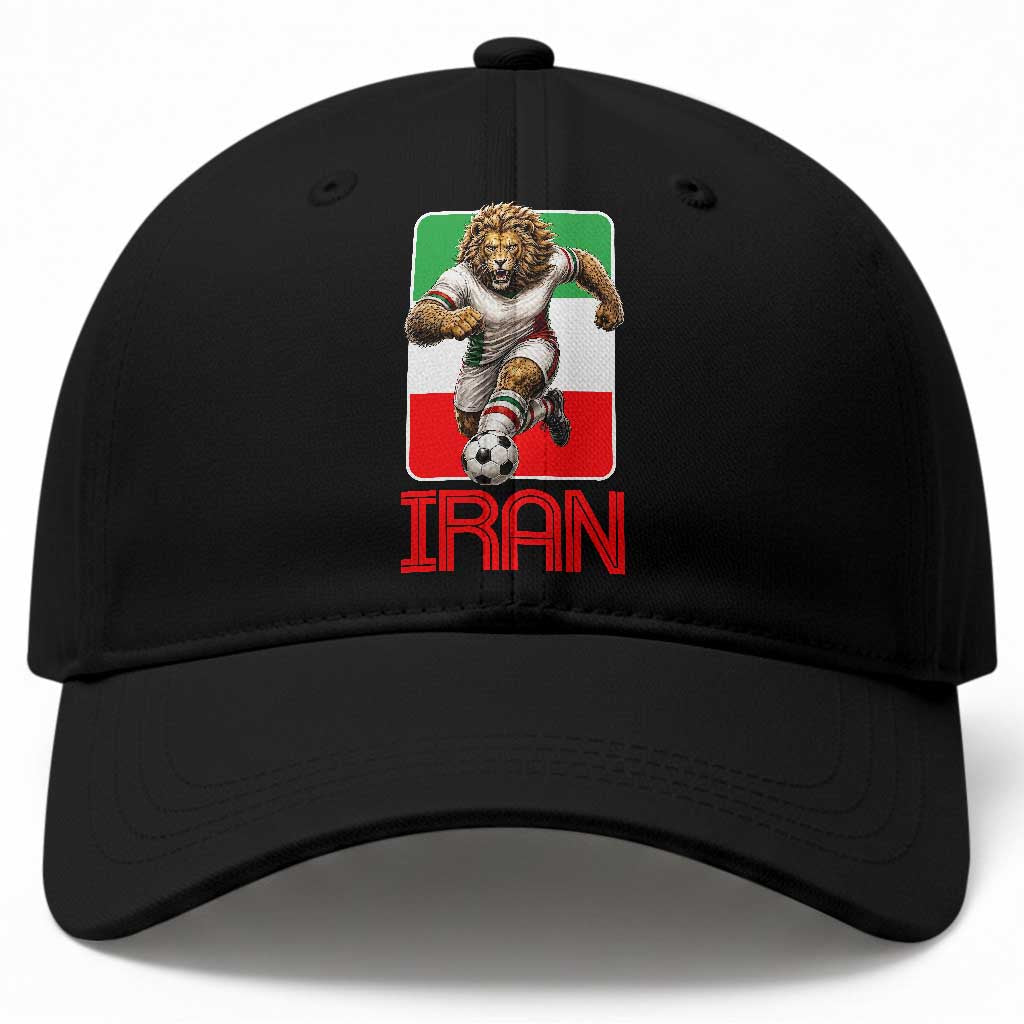 Persian Lions Soccer Fan Baseball Cap Proud Iranian Heritage Gift