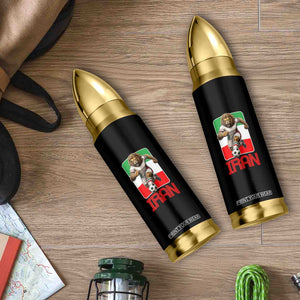 Persian Lions Soccer Fan Bullet Tumbler Proud Iranian Heritage Gift