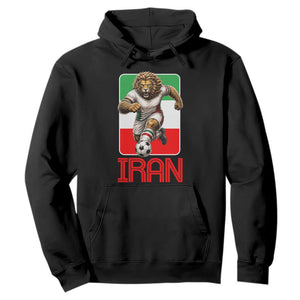 Persian Lions Soccer Fan Hoodie Proud Iranian Heritage Gift