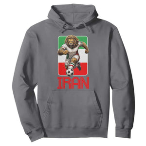 Persian Lions Soccer Fan Hoodie Proud Iranian Heritage Gift