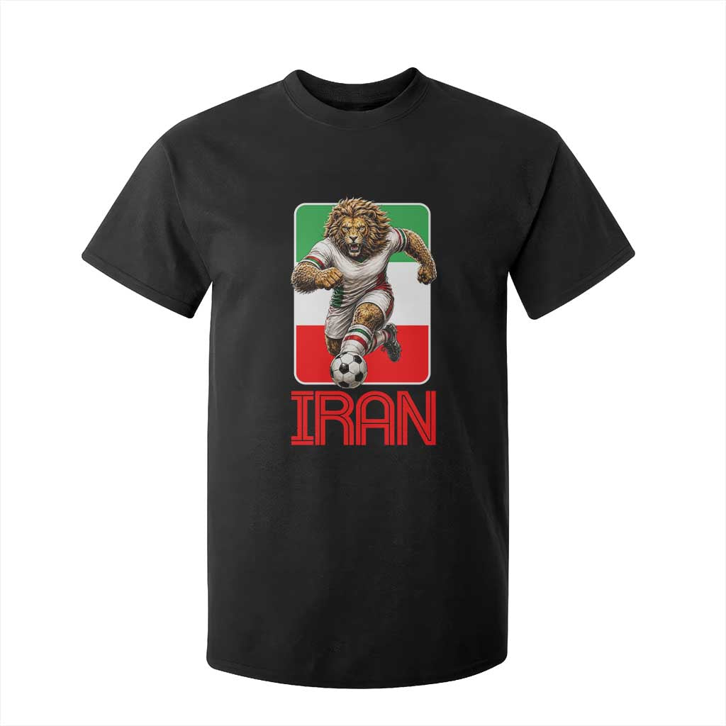 Persian Lions Soccer Fan T Shirt For Kid Proud Iranian Heritage Gift