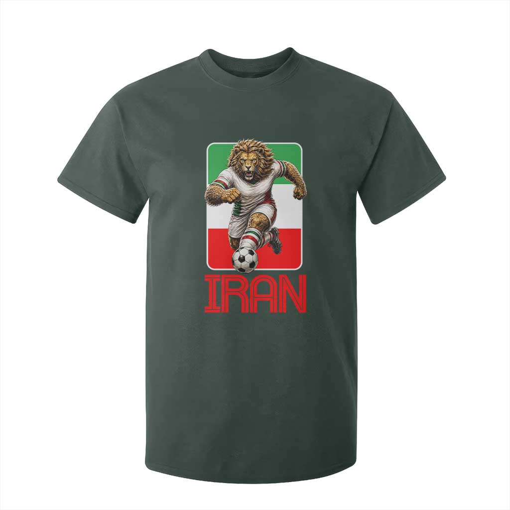 Persian Lions Soccer Fan T Shirt For Kid Proud Iranian Heritage Gift