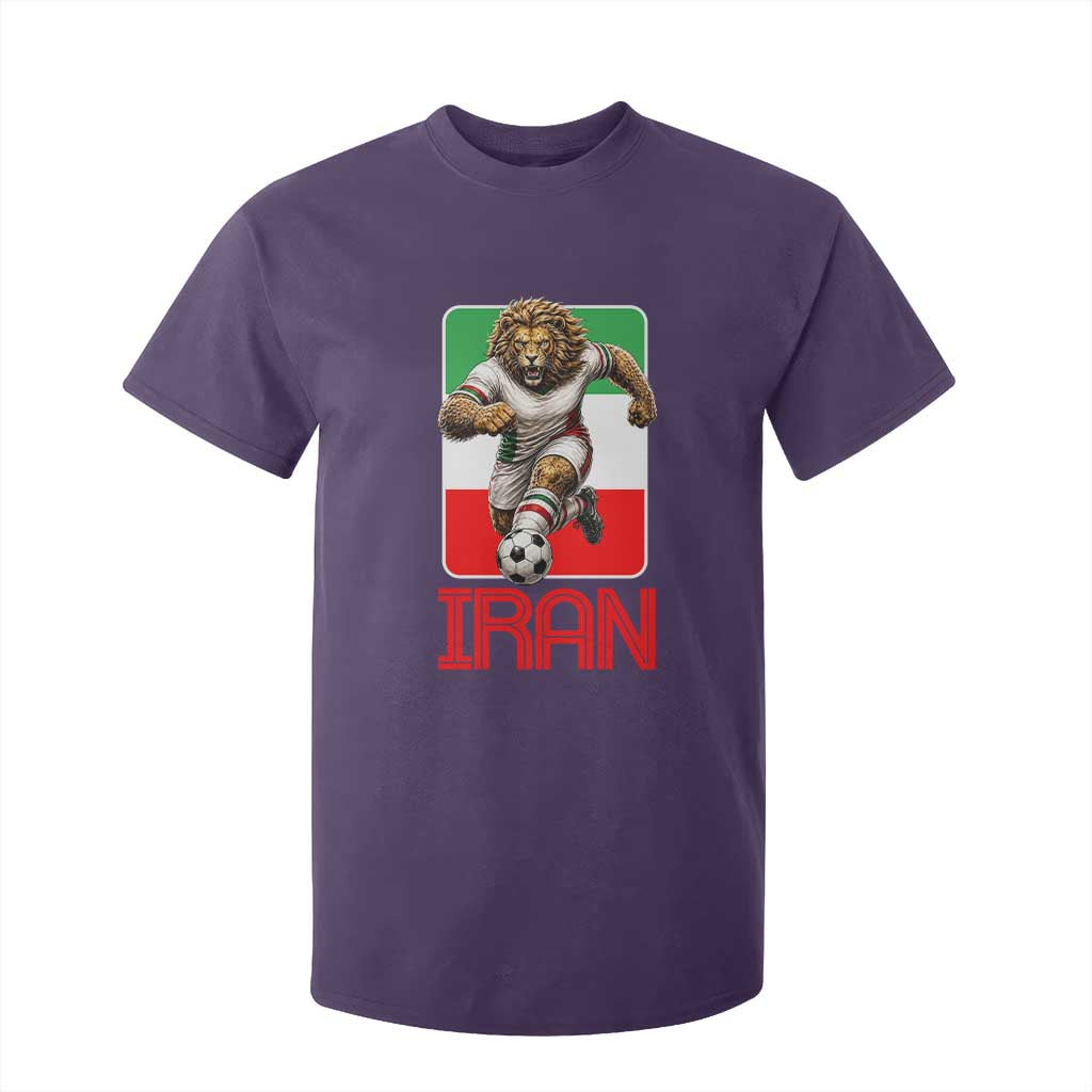 Persian Lions Soccer Fan T Shirt For Kid Proud Iranian Heritage Gift
