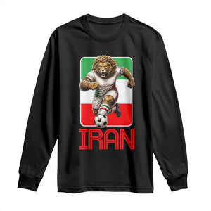 Persian Lions Soccer Fan Long Sleeve Shirt Proud Iranian Heritage Gift