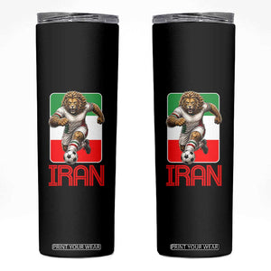 Persian Lions Soccer Fan Skinny Tumbler Proud Iranian Heritage Gift