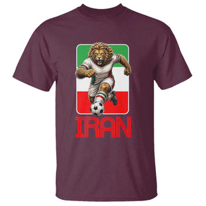Persian Lions Soccer Fan T Shirt Proud Iranian Heritage Gift