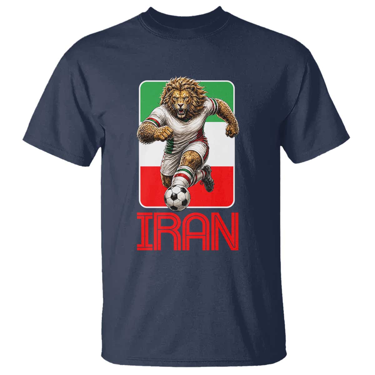 Persian Lions Soccer Fan T Shirt Proud Iranian Heritage Gift
