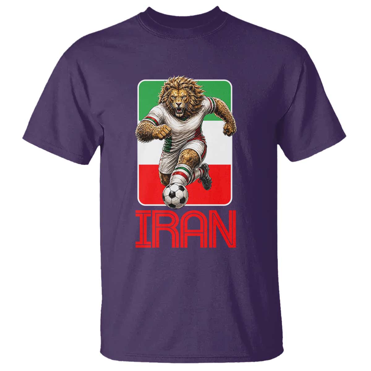 Persian Lions Soccer Fan T Shirt Proud Iranian Heritage Gift