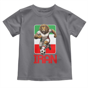 Persian Lions Soccer Fan Toddler T Shirt Proud Iranian Heritage Gift