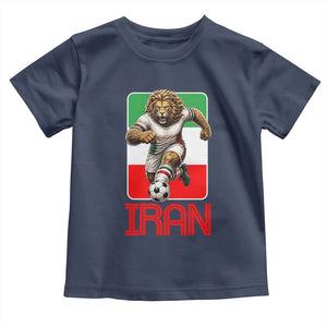 Persian Lions Soccer Fan Toddler T Shirt Proud Iranian Heritage Gift
