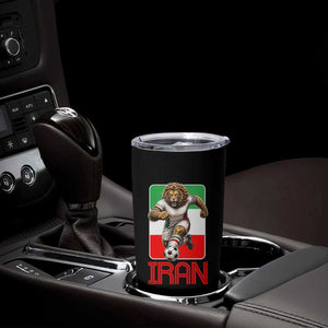 Persian Lions Soccer Fan Tumbler Cup Proud Iranian Heritage Gift