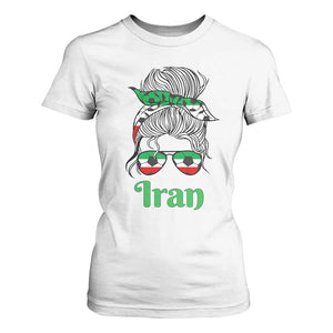 Persian Girl Power Soccer Fan T Shirt For Women Team Iran Heritage Gift