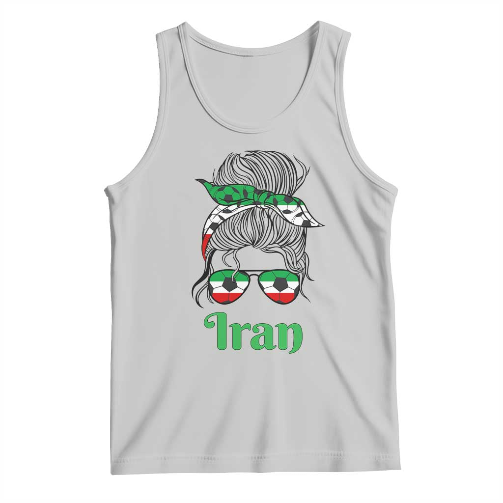Persian Girl Power Soccer Fan Tank Top Team Iran Heritage Gift