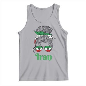 Persian Girl Power Soccer Fan Tank Top Team Iran Heritage Gift