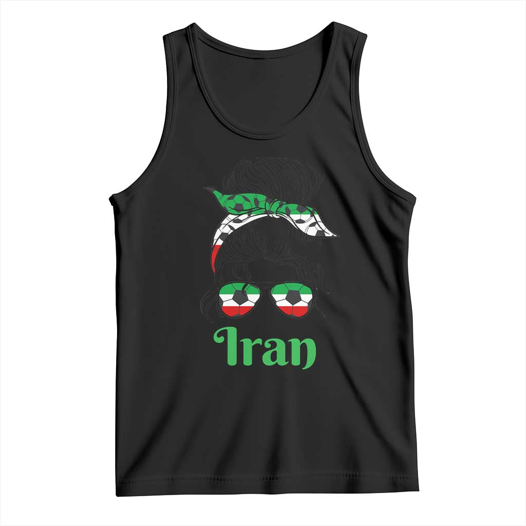 Persian Girl Power Soccer Fan Tank Top Team Iran Heritage Gift