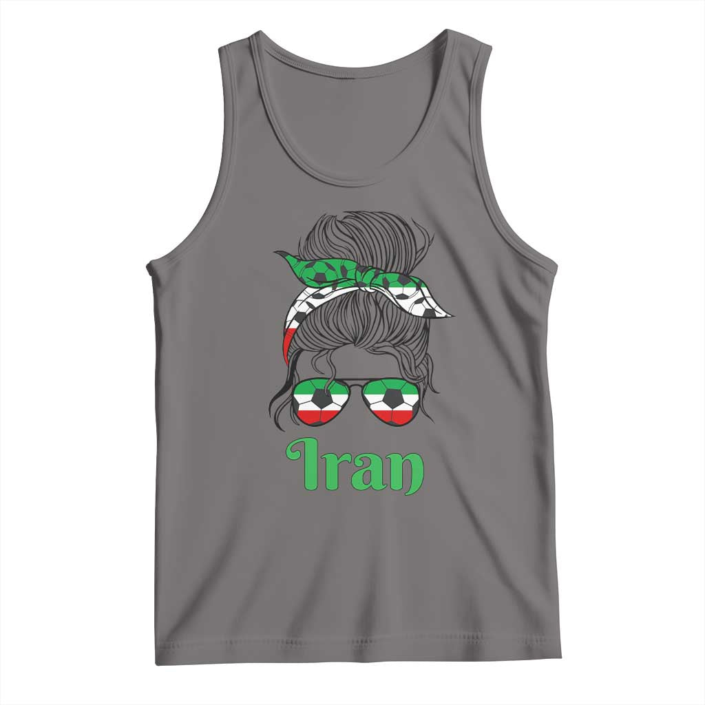Persian Girl Power Soccer Fan Tank Top Team Iran Heritage Gift