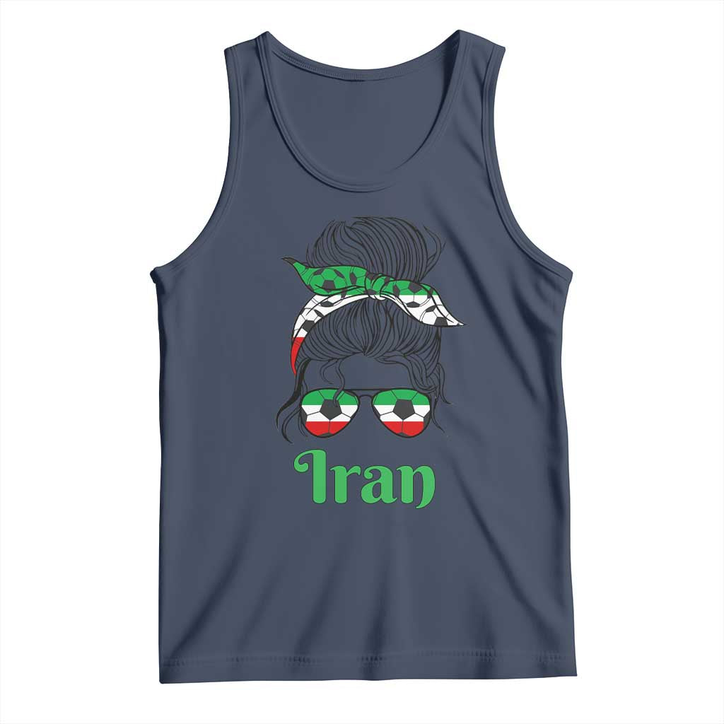 Persian Girl Power Soccer Fan Tank Top Team Iran Heritage Gift