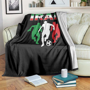 Supporting Iran Soccer Fan Throw Blanket Proud Persian Heritage Gift