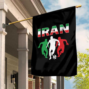 Supporting Iran Soccer Fan Garden Flag Proud Persian Heritage Gift