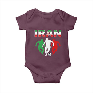 Supporting Iran Soccer Fan Baby Onesie Proud Persian Heritage Gift