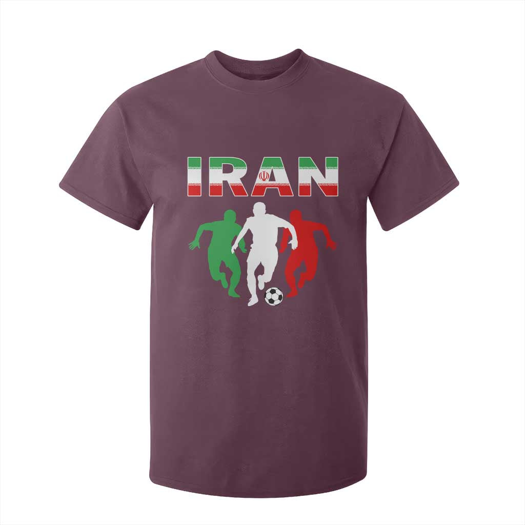 Supporting Iran Soccer Fan T Shirt For Kid Proud Persian Heritage Gift