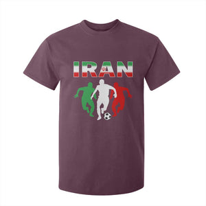 Supporting Iran Soccer Fan T Shirt For Kid Proud Persian Heritage Gift