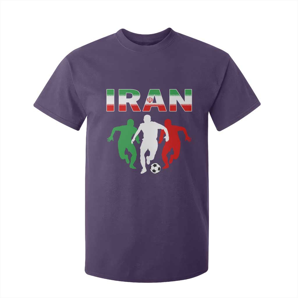 Supporting Iran Soccer Fan T Shirt For Kid Proud Persian Heritage Gift