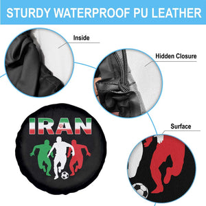 Supporting Iran Soccer Fan Spare Tire Cover Proud Persian Heritage Gift