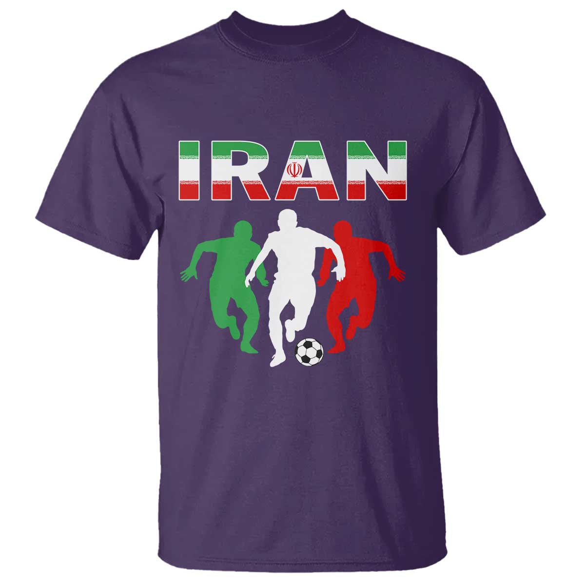 Supporting Iran Soccer Fan T Shirt Proud Persian Heritage Gift