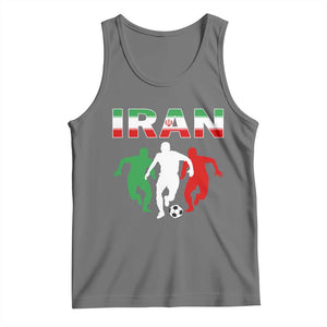 Supporting Iran Soccer Fan Tank Top Proud Persian Heritage Gift