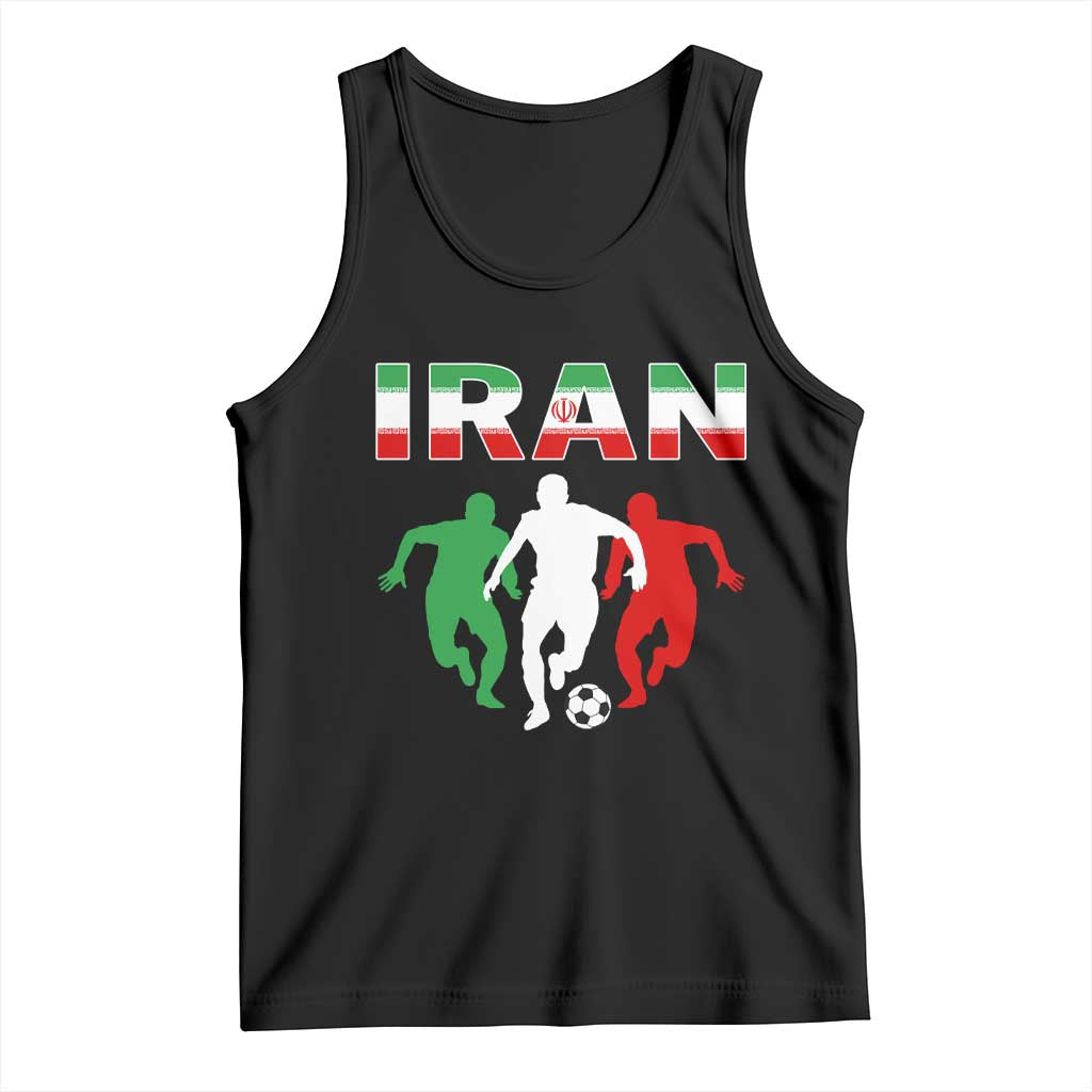 Supporting Iran Soccer Fan Tank Top Proud Persian Heritage Gift